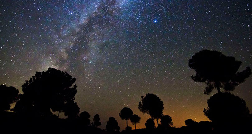 Observación astronómica en Alojamiento rural Molino la Nava, una experiencia Starlight